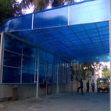 Polycarbonate Sheds